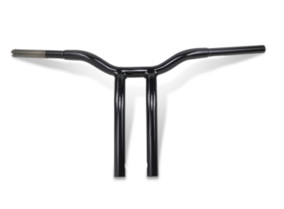 LA Choppers Handlebar - Kage Fighter - One Piece - Bent - 14&quot; - Black